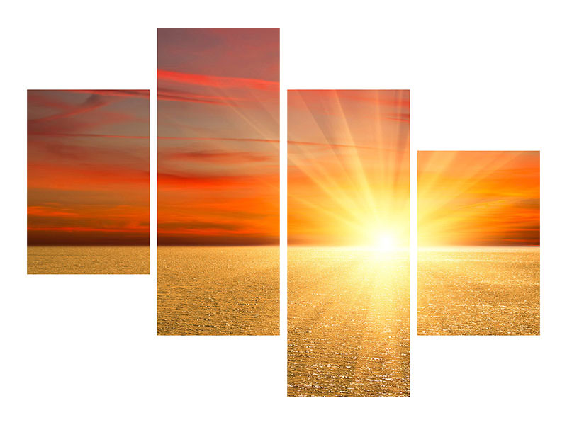 modern-4-piece-canvas-print-the-sunset-ii