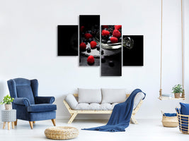 modern-4-piece-canvas-print-the-variety-of-berries