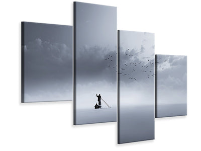 modern-4-piece-canvas-print-the-way-back