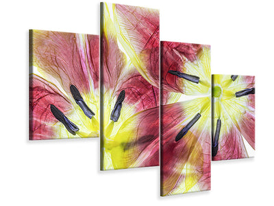 modern-4-piece-canvas-print-tulips