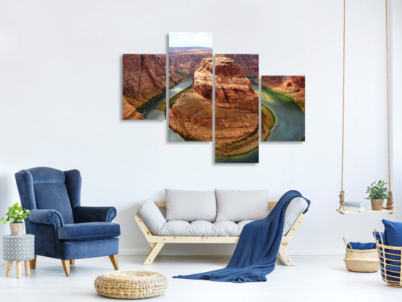 modern-4-piece-canvas-print-view-of-the-grand-canyon