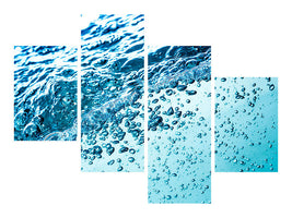 modern-4-piece-canvas-print-water-in-motion-ii