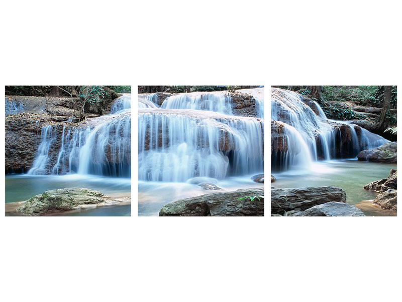 panoramic-3-piece-canvas-print-a-waterfall