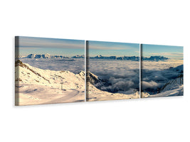 panoramic-3-piece-canvas-print-above-the-clouds-in-the-snow