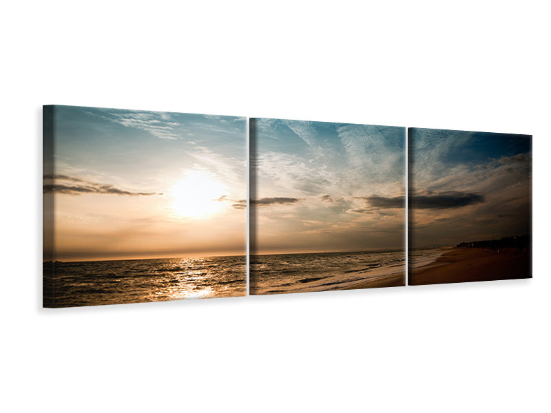 panoramic-3-piece-canvas-print-beach-walk-d