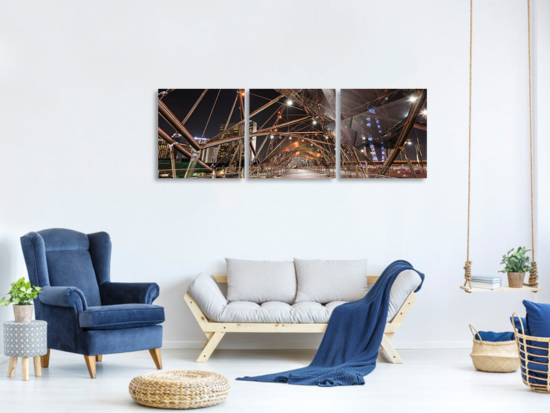 panoramic-3-piece-canvas-print-bridge-lights