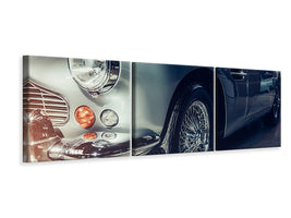 panoramic-3-piece-canvas-print-classic-car