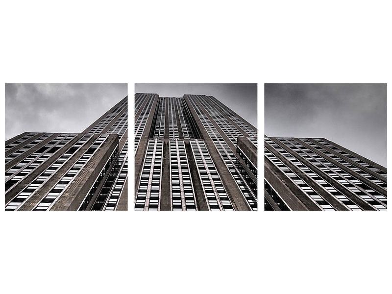 panoramic-3-piece-canvas-print-empire-state-building-ii