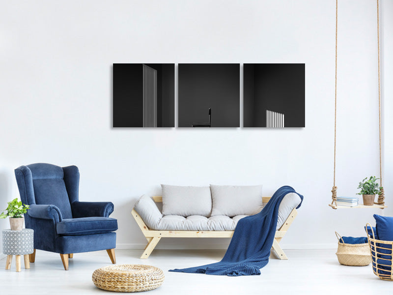 panoramic-3-piece-canvas-print-emptyness-of-jail