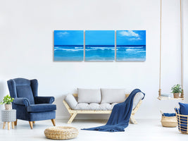 panoramic-3-piece-canvas-print-gentle-beach-waves