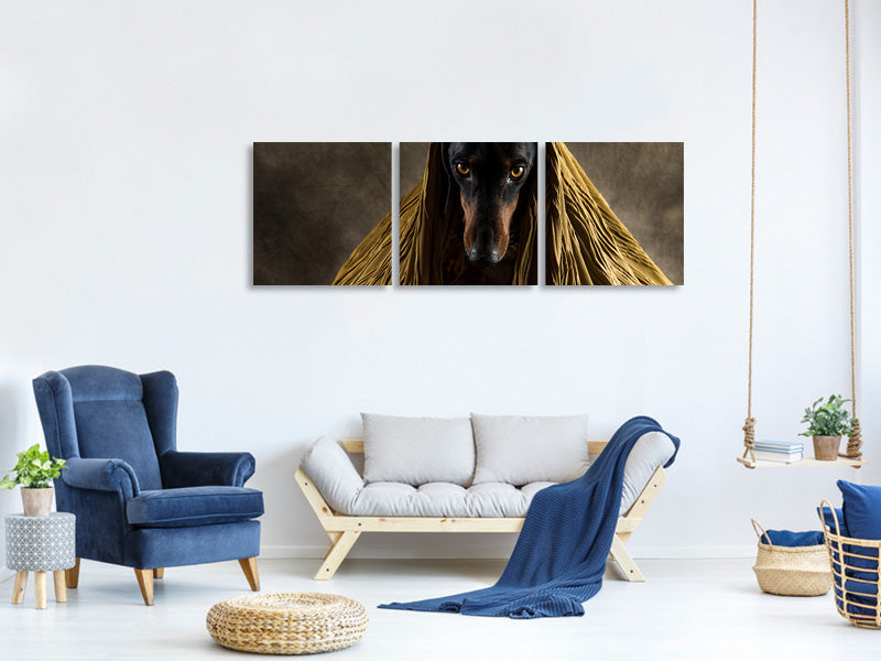 panoramic-3-piece-canvas-print-golden-eyes-a