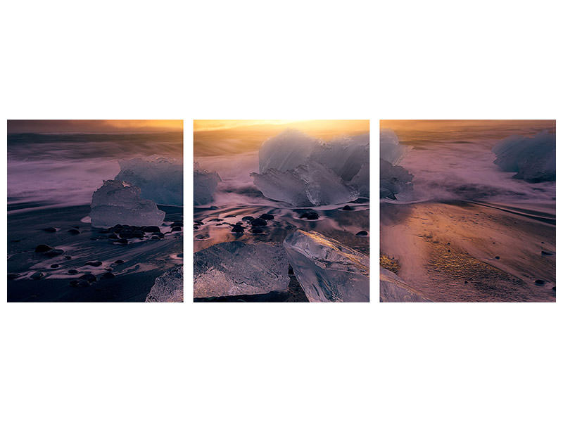 panoramic-3-piece-canvas-print-jokulsarlonas-sunrise-ii