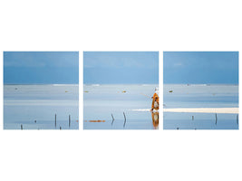 panoramic-3-piece-canvas-print-low-tide