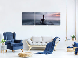 panoramic-3-piece-canvas-print-of-tide-and-nightfall