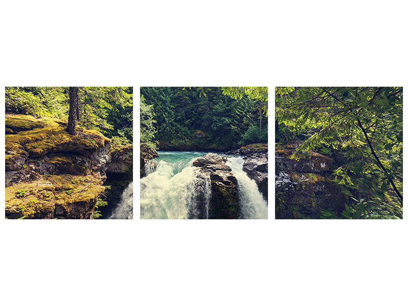 panoramic-3-piece-canvas-print-river-current