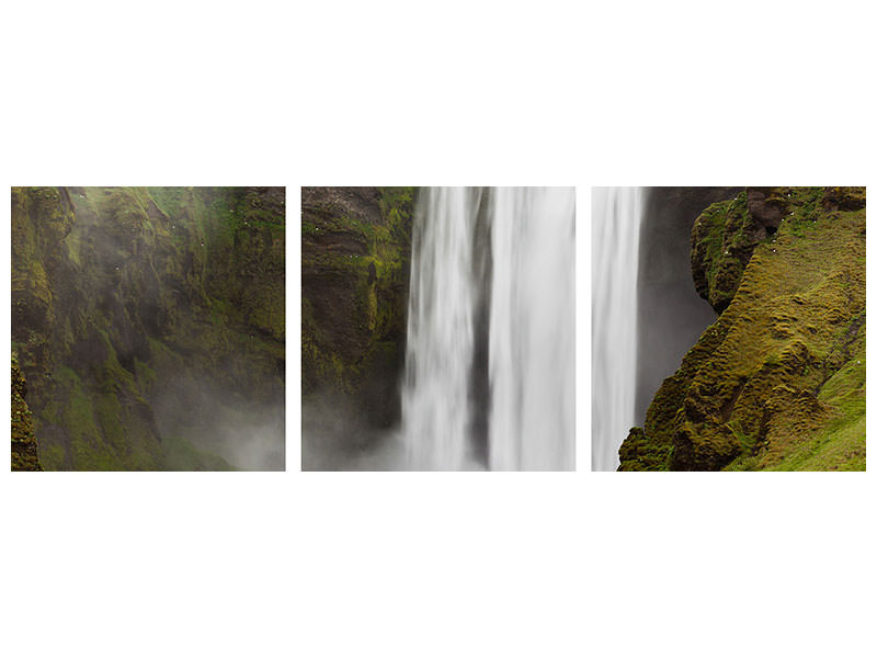 panoramic-3-piece-canvas-print-skogafoss