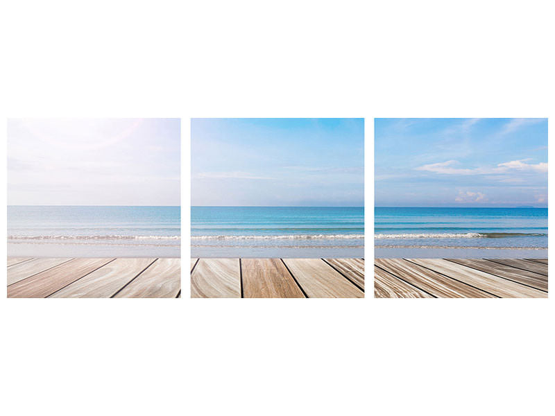 panoramic-3-piece-canvas-print-the-beautiful-beach-house