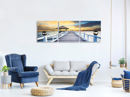 panoramic-3-piece-canvas-print-the-bridge-into-the-sea