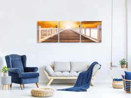 panoramic-3-piece-canvas-print-the-bridge-on-happiness