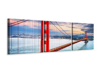 panoramic-3-piece-canvas-print-the-golden-gate-bridge-at-sunset