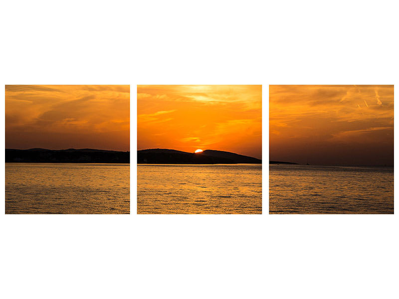 panoramic-3-piece-canvas-print-the-sun-sets