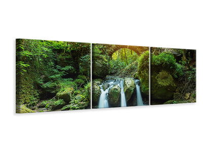 panoramic-3-piece-canvas-print-water-reflection