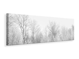 panoramic-canvas-print-birches-in-the-snow