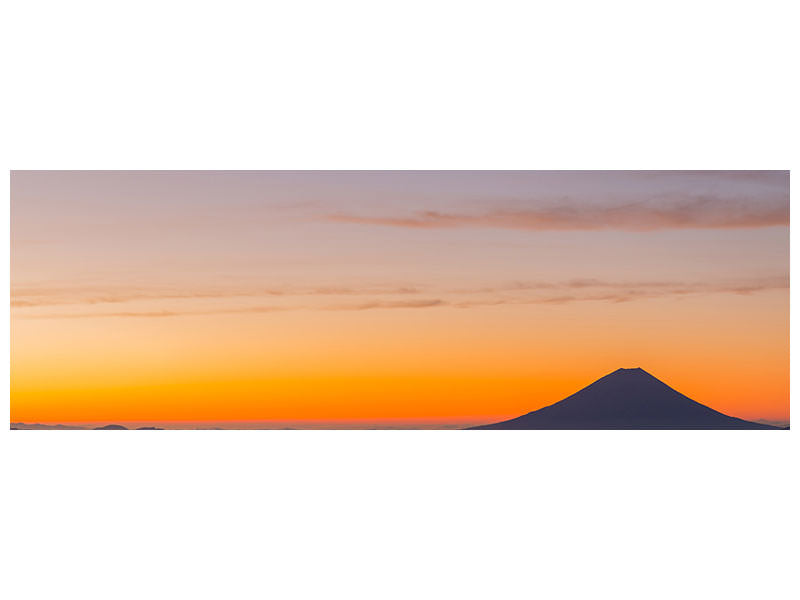 panoramic-canvas-print-mount-fuji-at-sunset