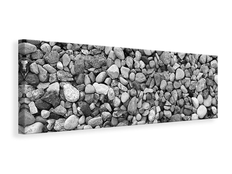 panoramic-canvas-print-pebble-wall