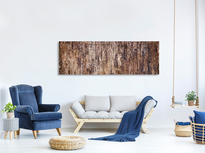 panoramic-canvas-print-retro-wood