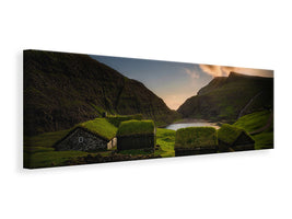 panoramic-canvas-print-saksun-village