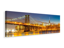 panoramic-canvas-print-skyline-ny-williamsburg-bridge