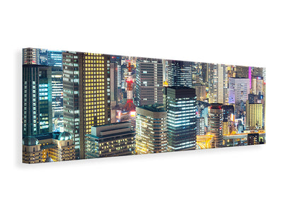 panoramic-canvas-print-skyline-osaka-in-sea-of-lights