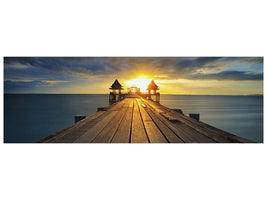 panoramic-canvas-print-sunset-at-the-wooden-bridge