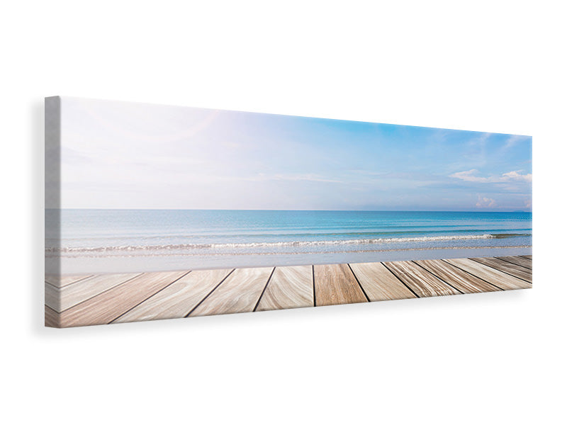 panoramic-canvas-print-the-beautiful-beach-house