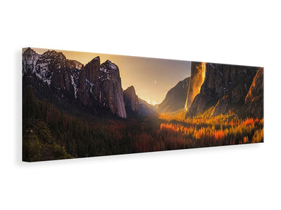 panoramic-canvas-print-yosemite-firefall